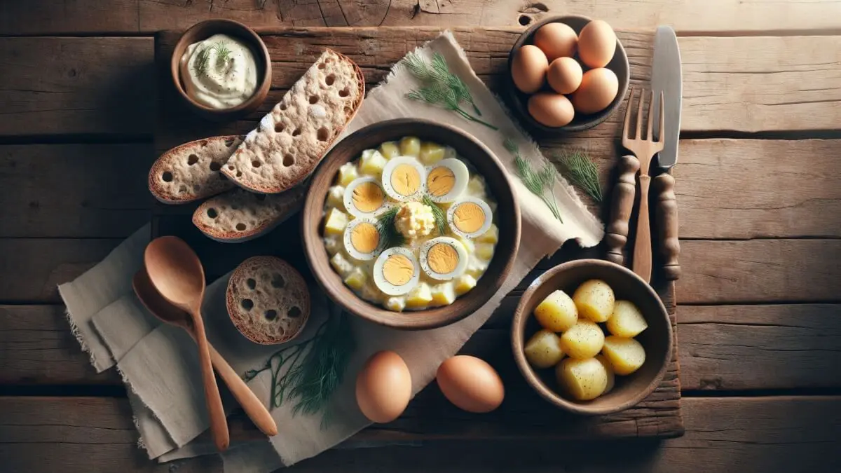 Gubbröra – den perfekta gubbröran till midsommar! illustration