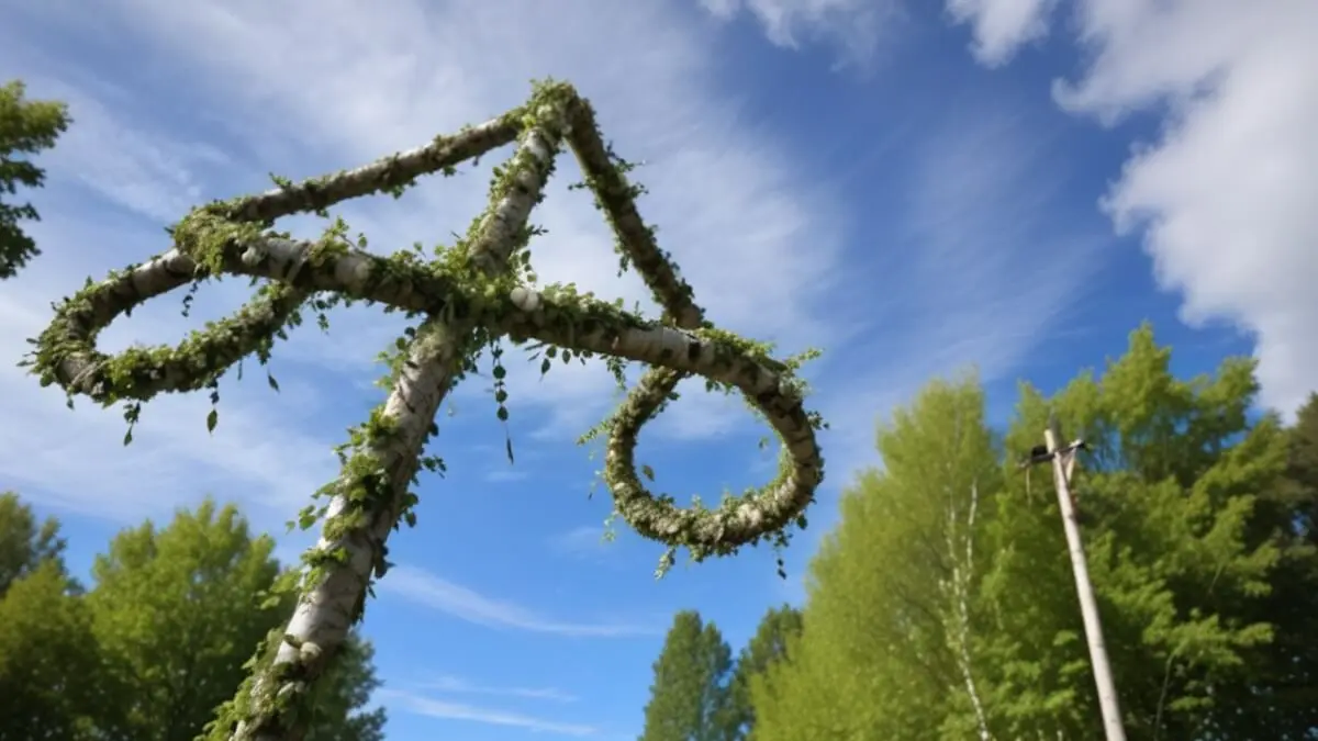 Vilka länder firar midsommar? illustration